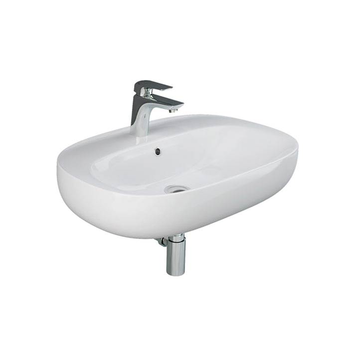 Barclay Wall Mount Bathroom Sinks item 4-1744WH