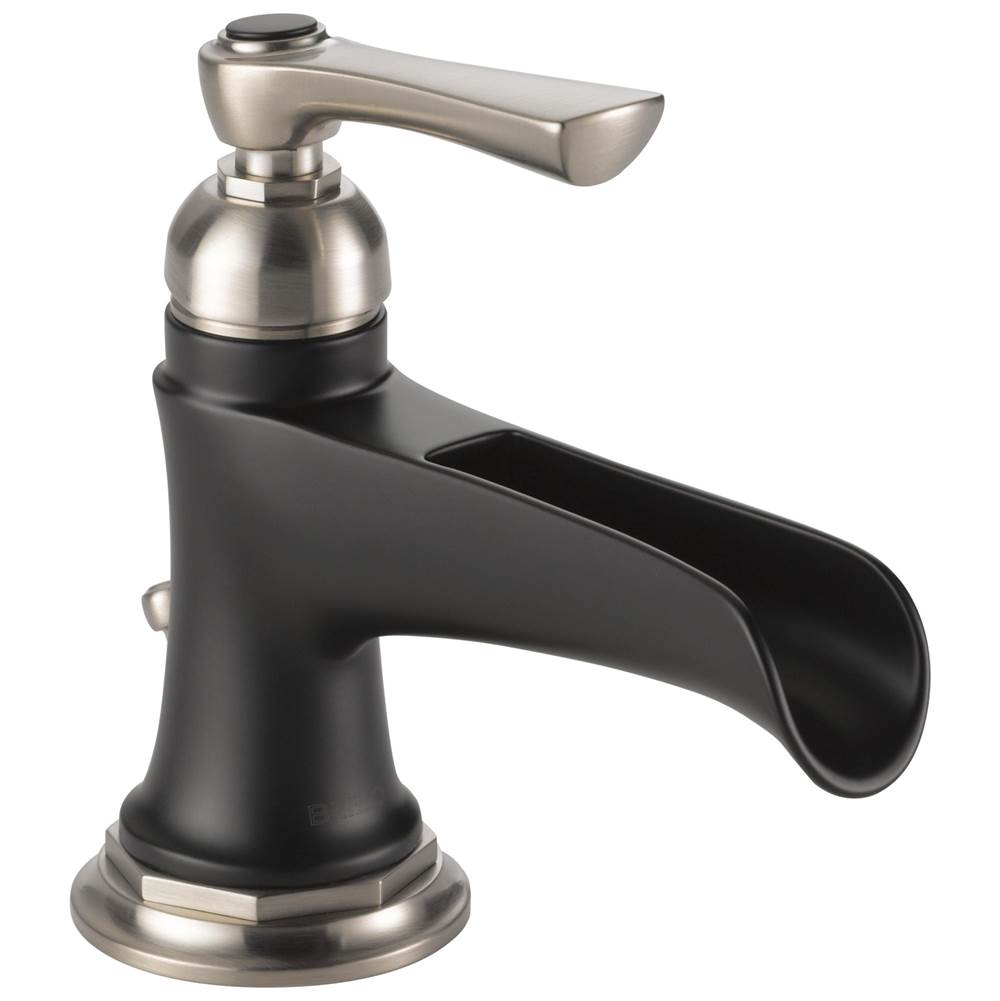 Brizo Single Hole Bathroom Sink Faucets item 65061LF-NKBL