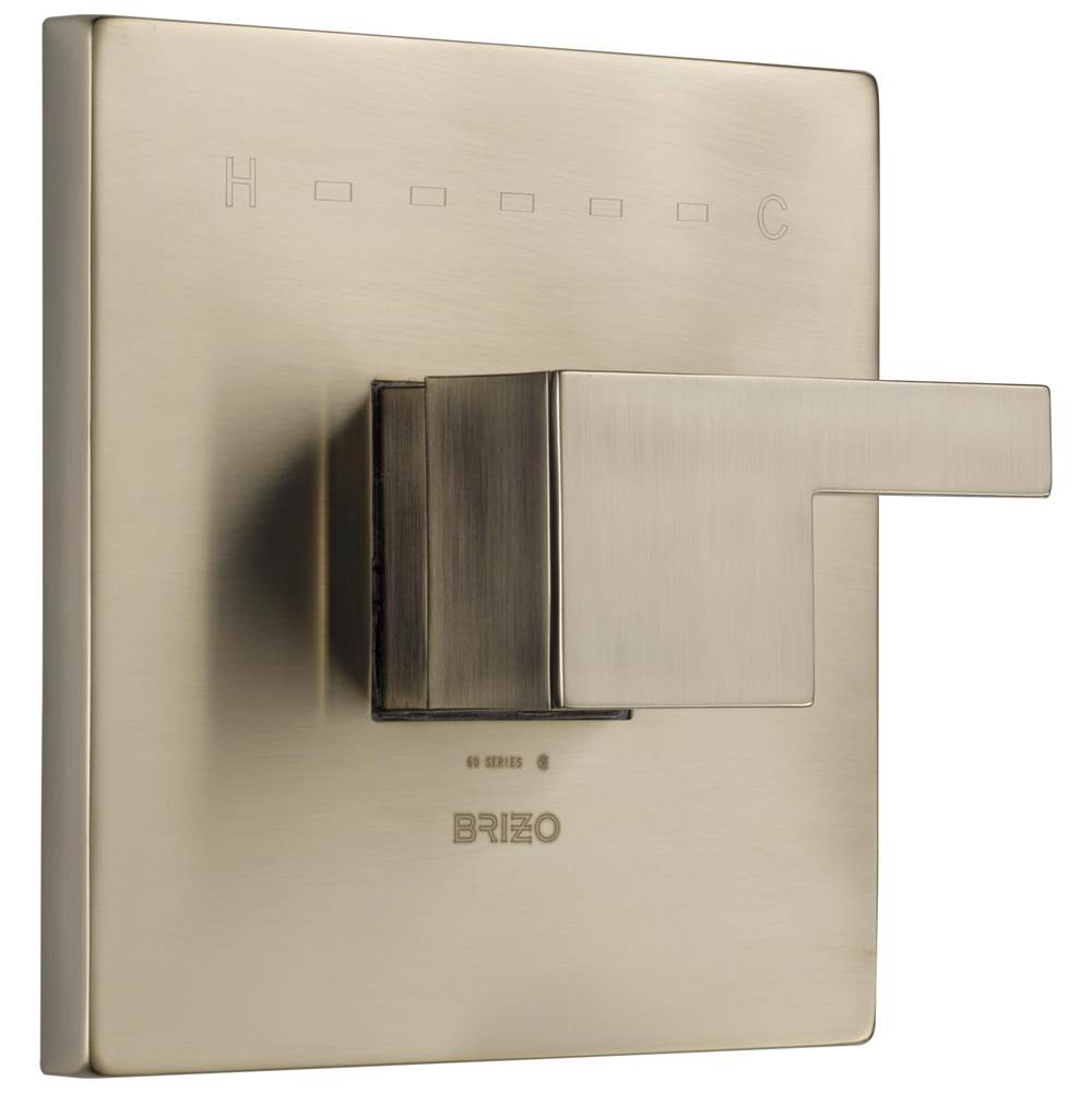 Brizo Thermostatic Valve Trim Shower Faucet Trims item T66T080-BN