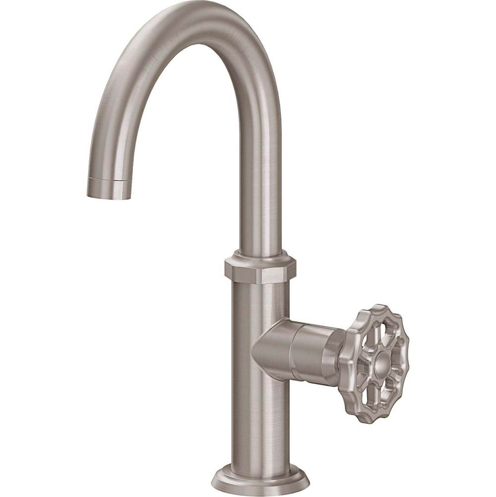 California Faucets Single Hole Bathroom Sink Faucets item 8109W-1-WHT