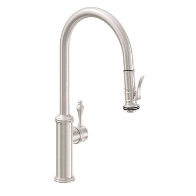 California Faucets Pull Down Faucet Kitchen Faucets item K10-100SQ-35-PBU