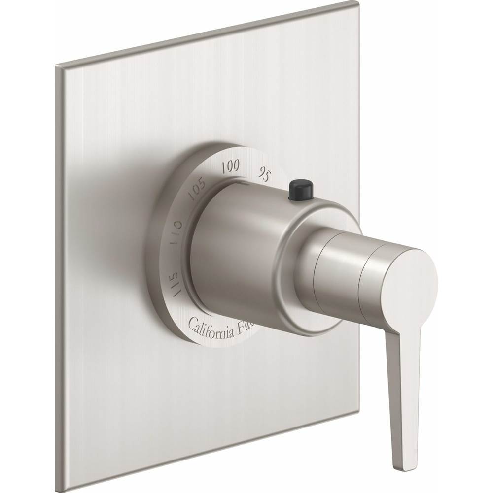 California Faucets Thermostatic Valve Trim Shower Faucet Trims item TO-THFN-53-SC