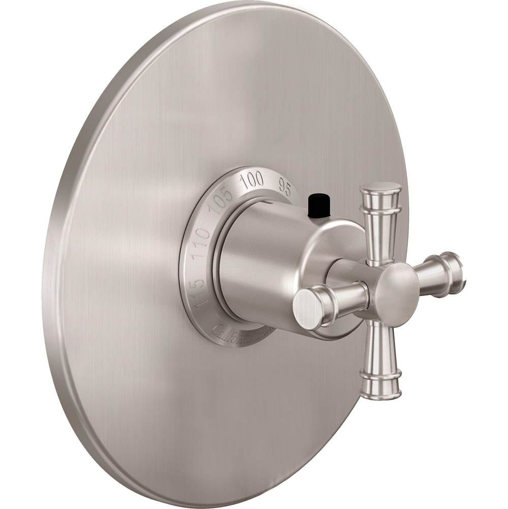California Faucets Thermostatic Valve Trim Shower Faucet Trims item TO-THN-C1XS-BLK