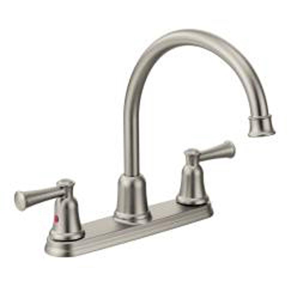 Cleveland Faucet Three Hole Kitchen Faucets item 41611CSL