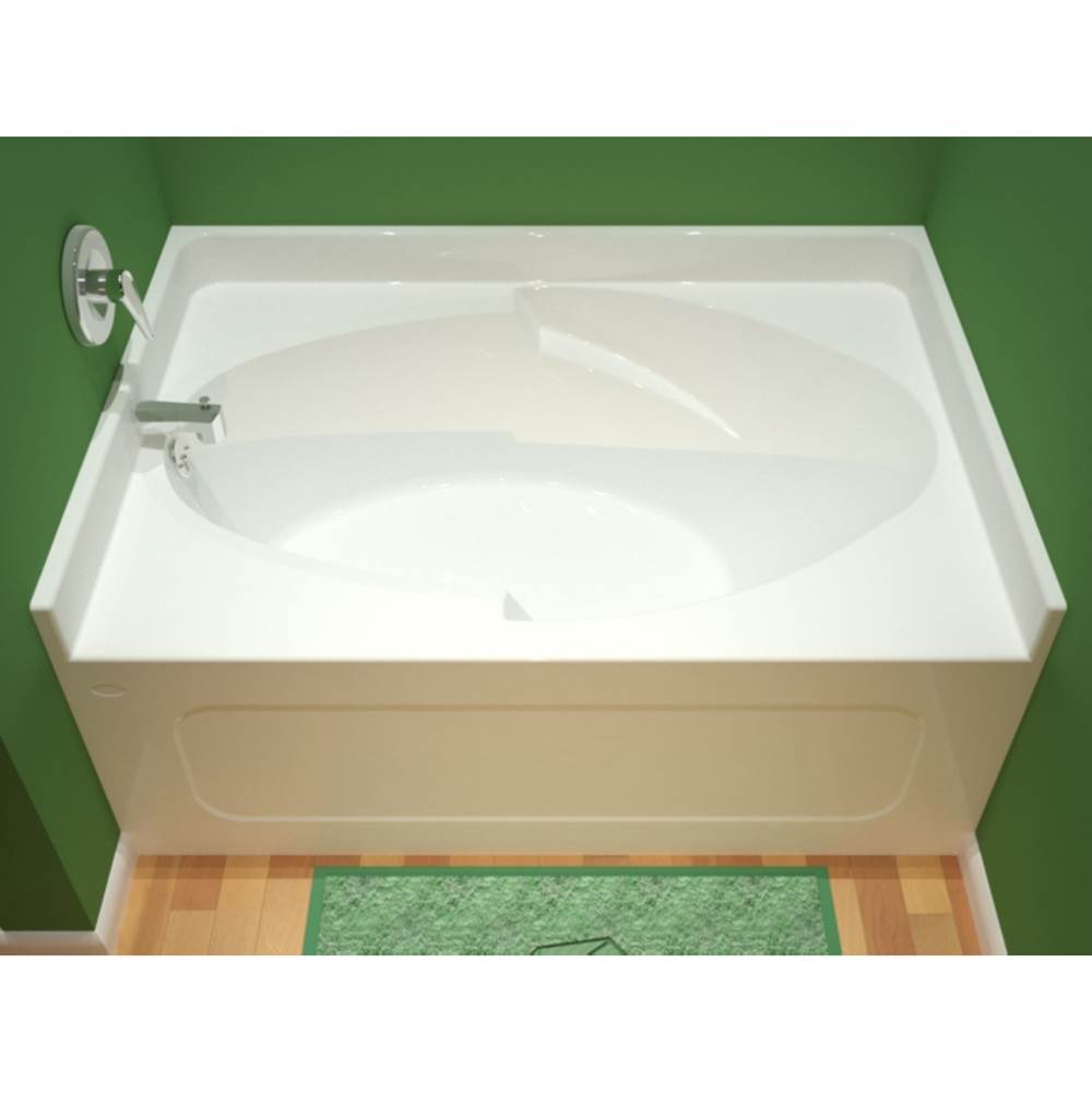 Diamond Tub And Showers Three Wall Alcove Soaking Tubs item TOAW604225