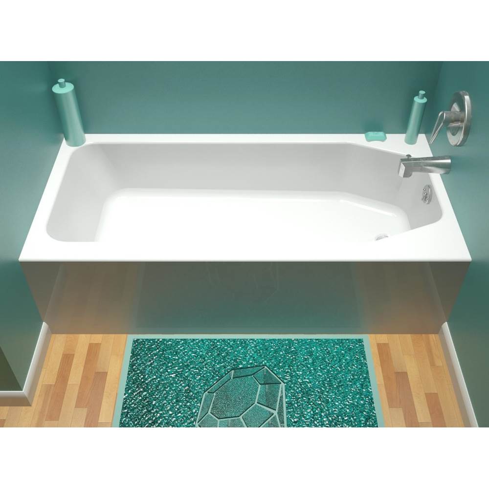 Diamond Tub And Showers Three Wall Alcove Soaking Tubs item TOA603017