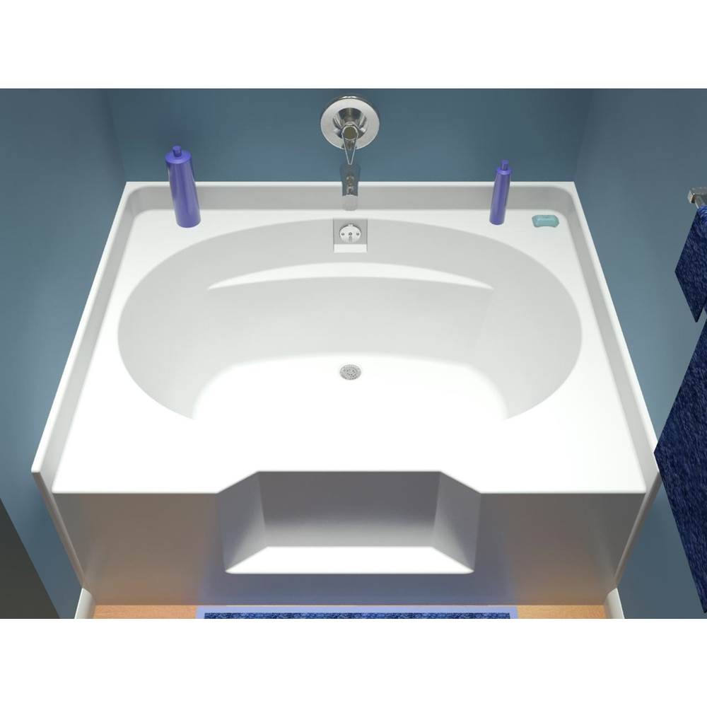 Diamond Tub And Showers Three Wall Alcove Soaking Tubs item TOAWS604926
