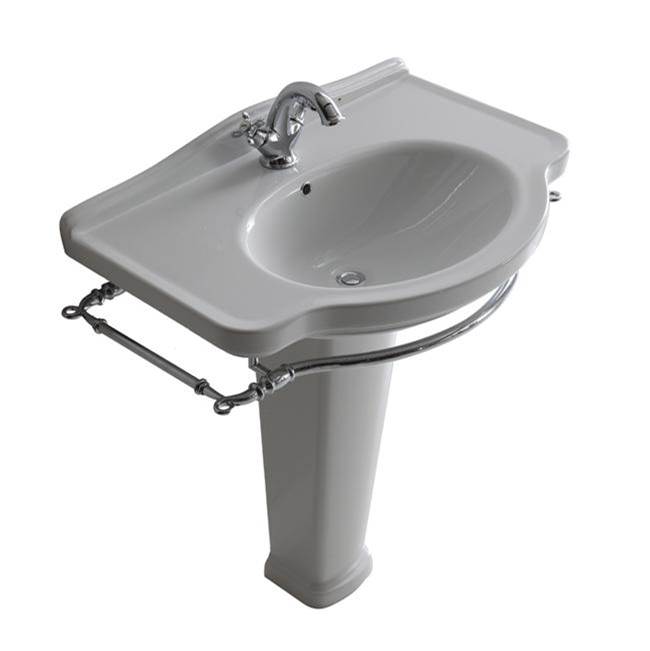Galassia Complete Pedestal Bathroom Sinks item 8433MNE