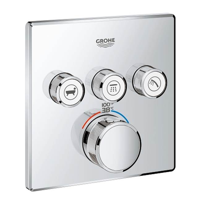 Grohe Thermostatic Valve Trims With Integrated Diverter Shower Faucet Trims item 29142000