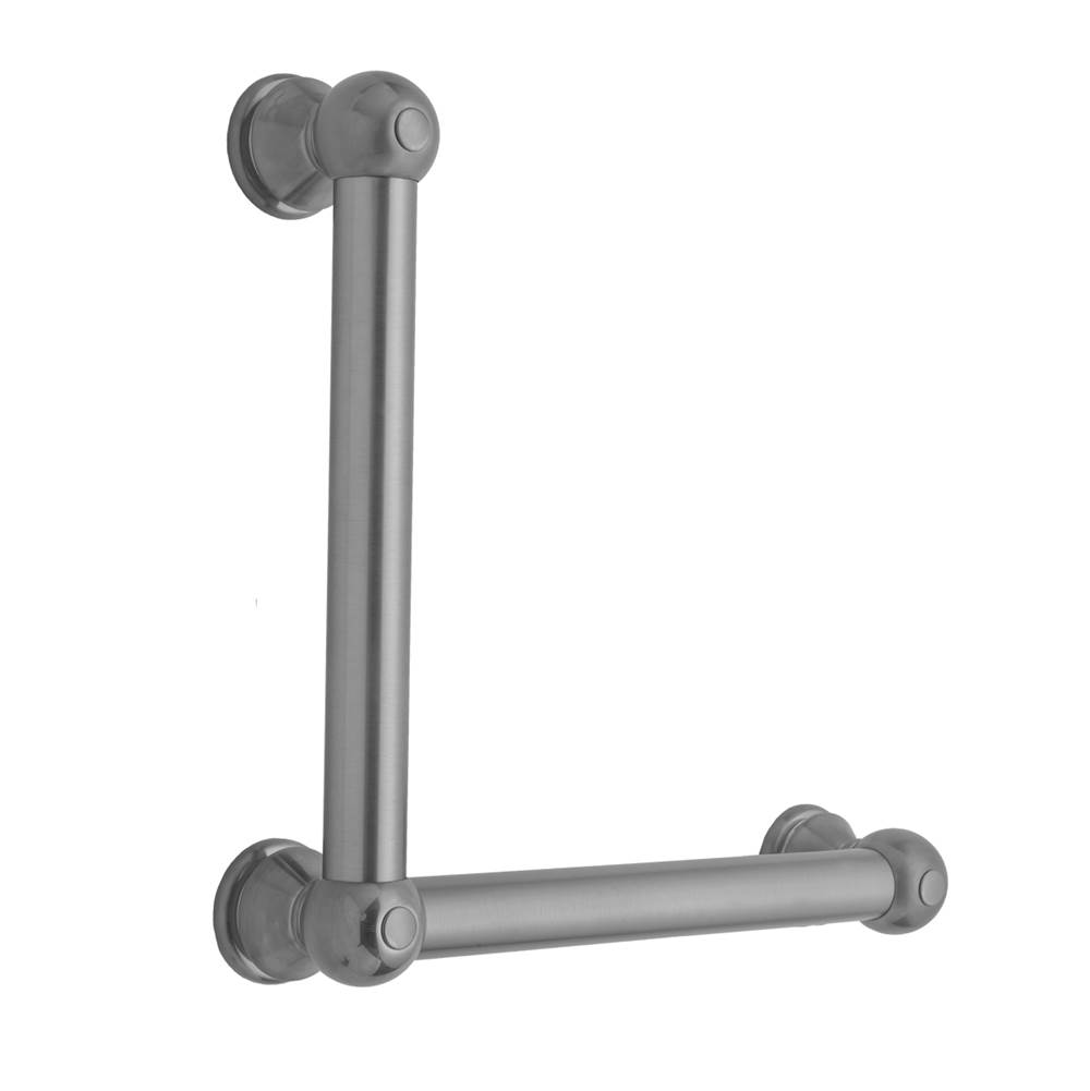 Jaclo Grab Bars Shower Accessories item G30-12H-16W-RH-BKN