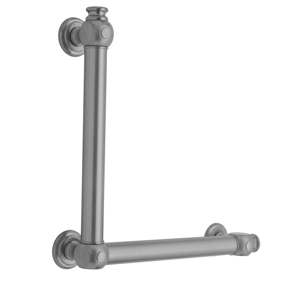 Jaclo Grab Bars Shower Accessories item G60-12H-24W-RH-MBK