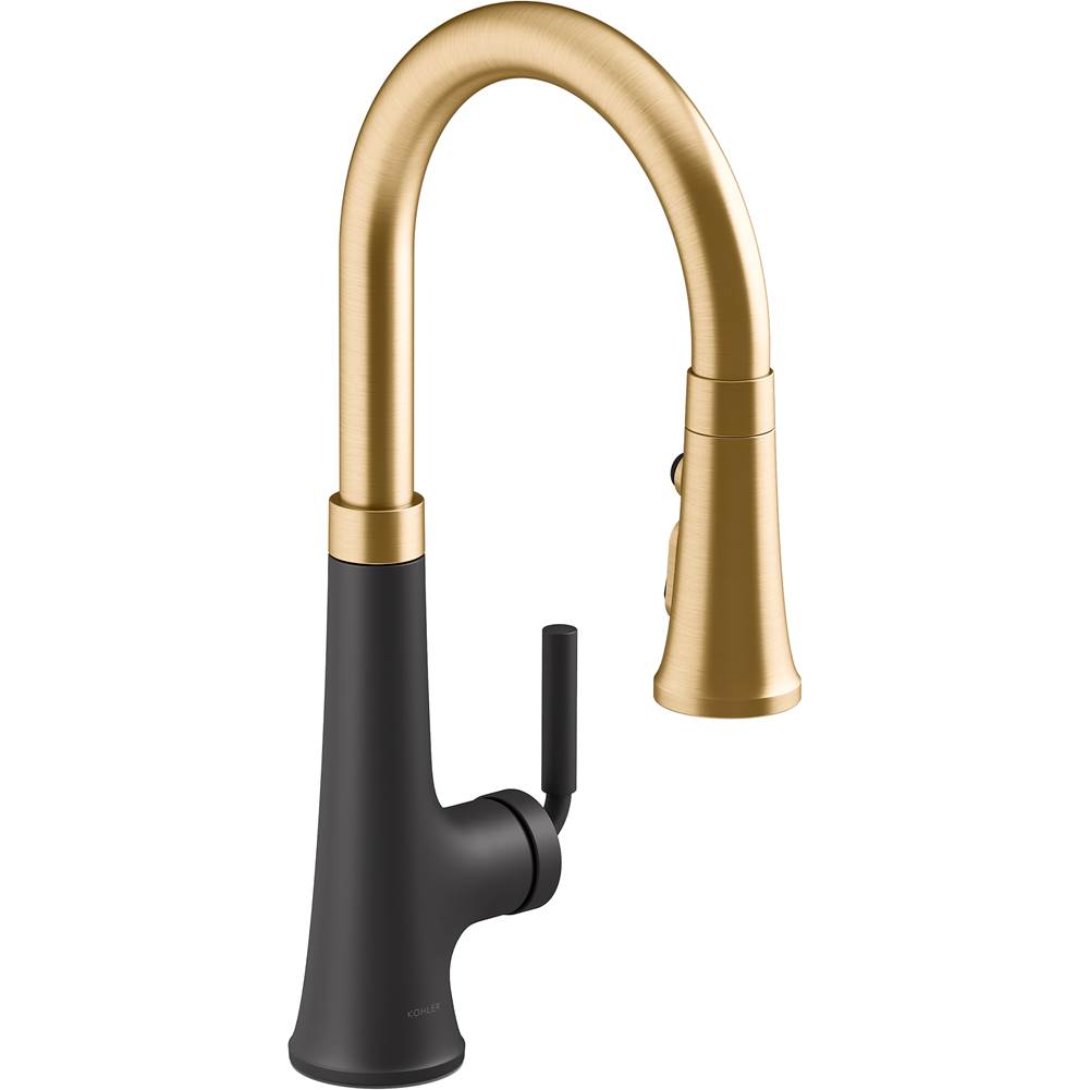 Kohler Pull Down Faucet Kitchen Faucets item 23764-BMB