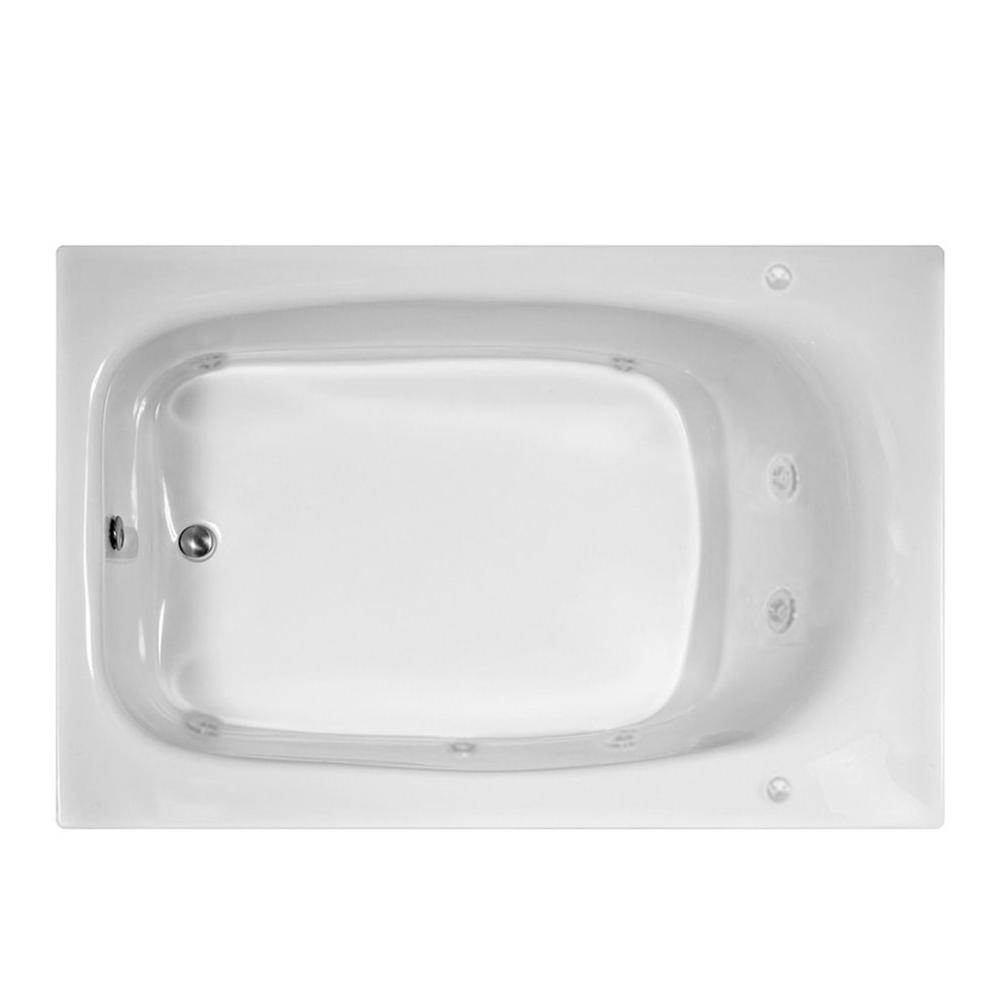 MTI Basics Drop In Air Bathtubs item MBARX7248E-BI
