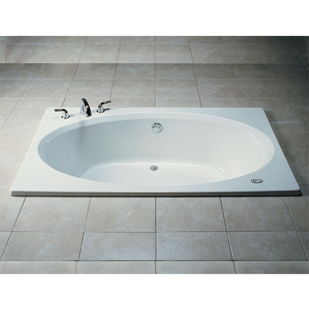 Oasis Drop In Soaking Tubs item OVG-320 WHT/CWS CHR