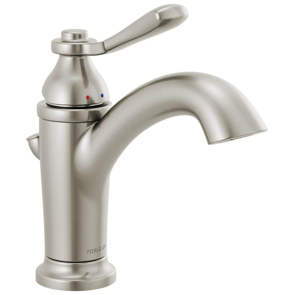Peerless Single Hole Bathroom Sink Faucets item P1565LF-BN