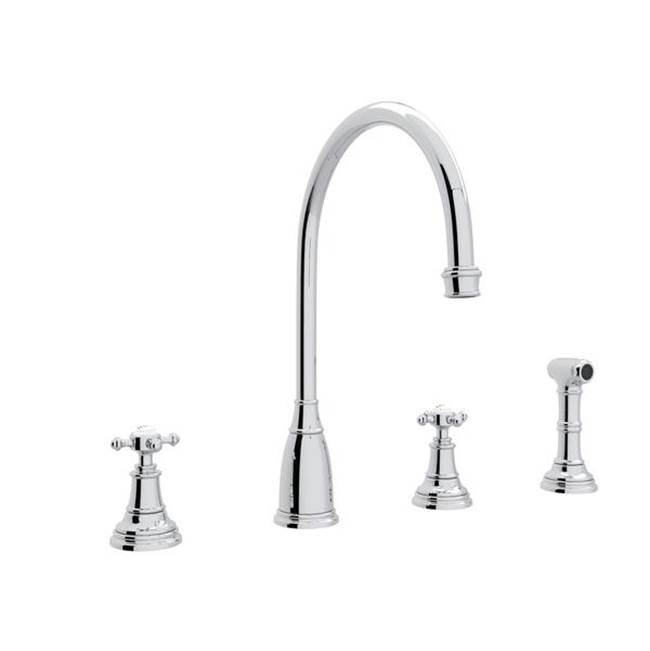 Rohl Deck Mount Kitchen Faucets item U.4735X-APC-2