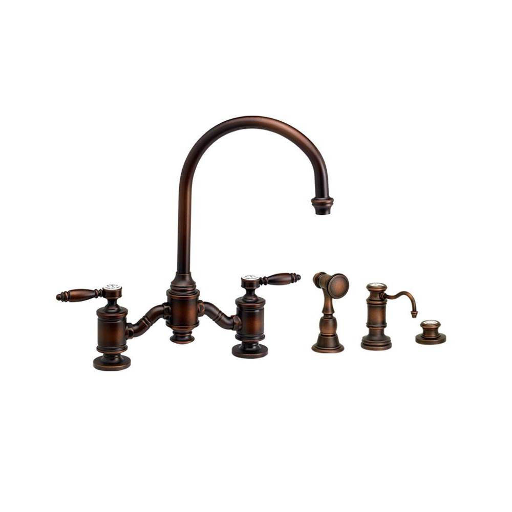 Waterstone Bridge Kitchen Faucets item 6300-3-SN